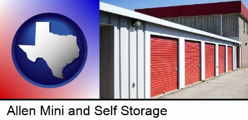 a self-storage facility in Allen, TX