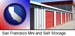 a self-storage facility in San Francisco, CA