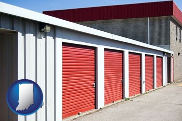 a self-storage facility - with Indiana icon