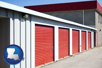 a self-storage facility - with Louisiana icon