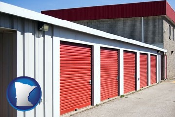 a self-storage facility - with Minnesota icon