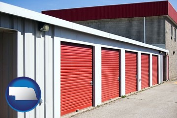 a self-storage facility - with Nebraska icon