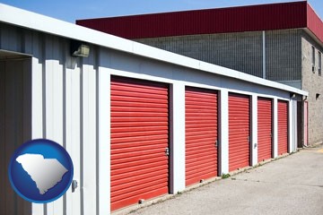 a self-storage facility - with South Carolina icon
