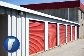 a self-storage facility - with Vermont icon