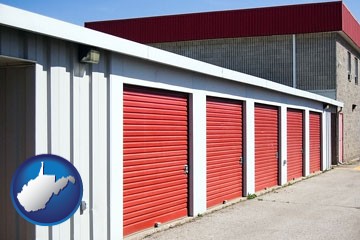 a self-storage facility - with West Virginia icon