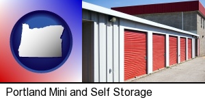 a self-storage facility in Portland, OR